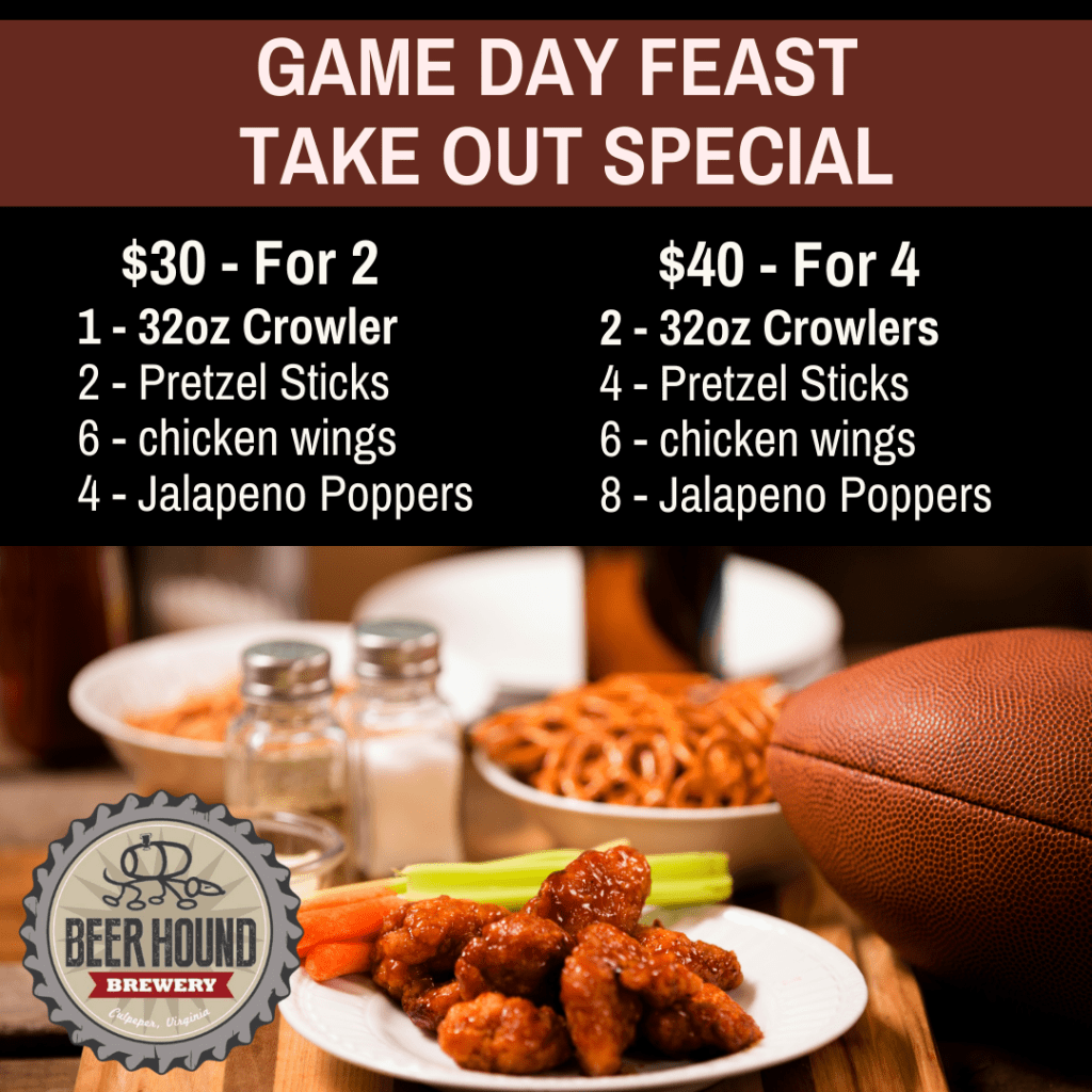 Score Big with Our Super Bowl Game Day Feast Take-Out&nbsp;Special!